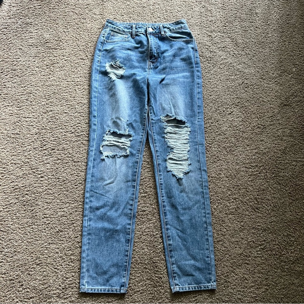 Distressed Jeans - Size Tall Medium 💙